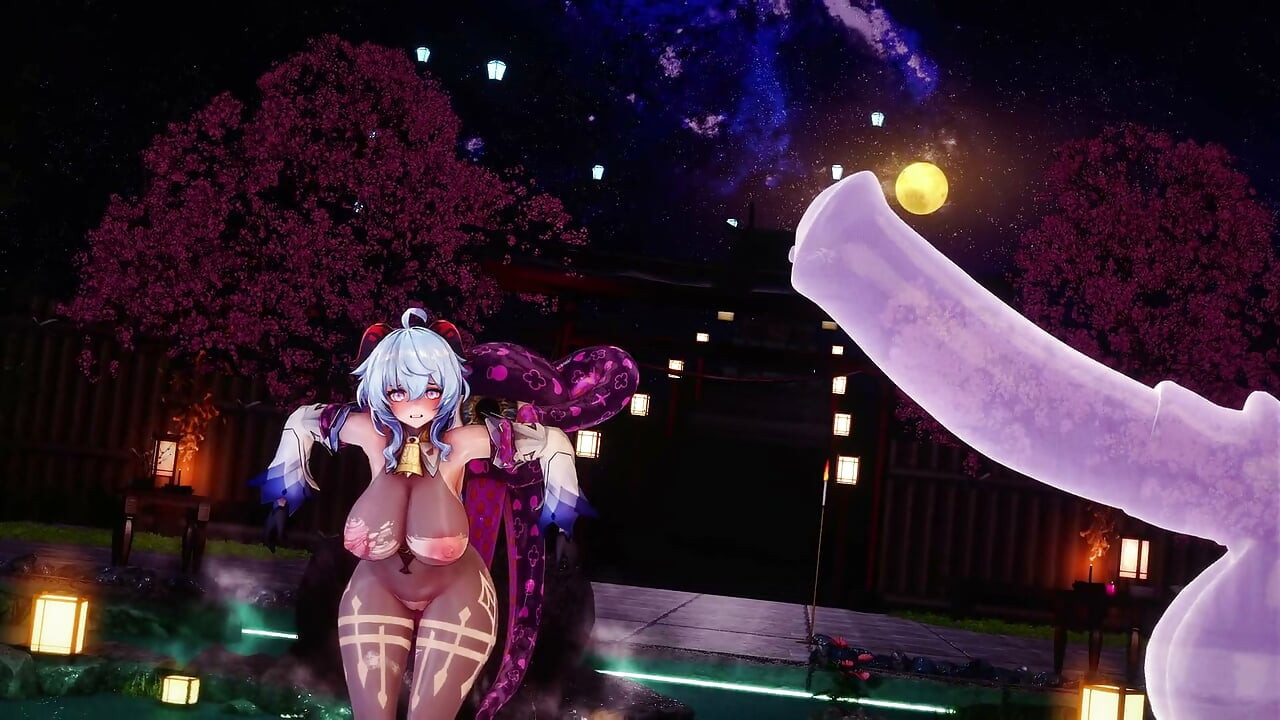Genshin Impact -hot Spring Monster Fuck Horny Ganyu - 3D Hentai Animations