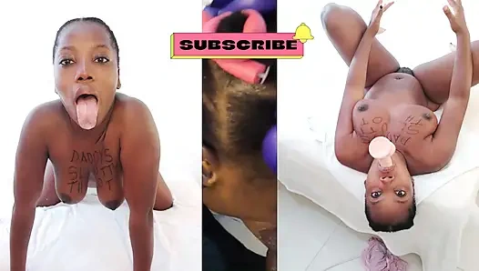 Aku lagi asik nyepong kontol ayah tiriku yang penurut - mastermeat1