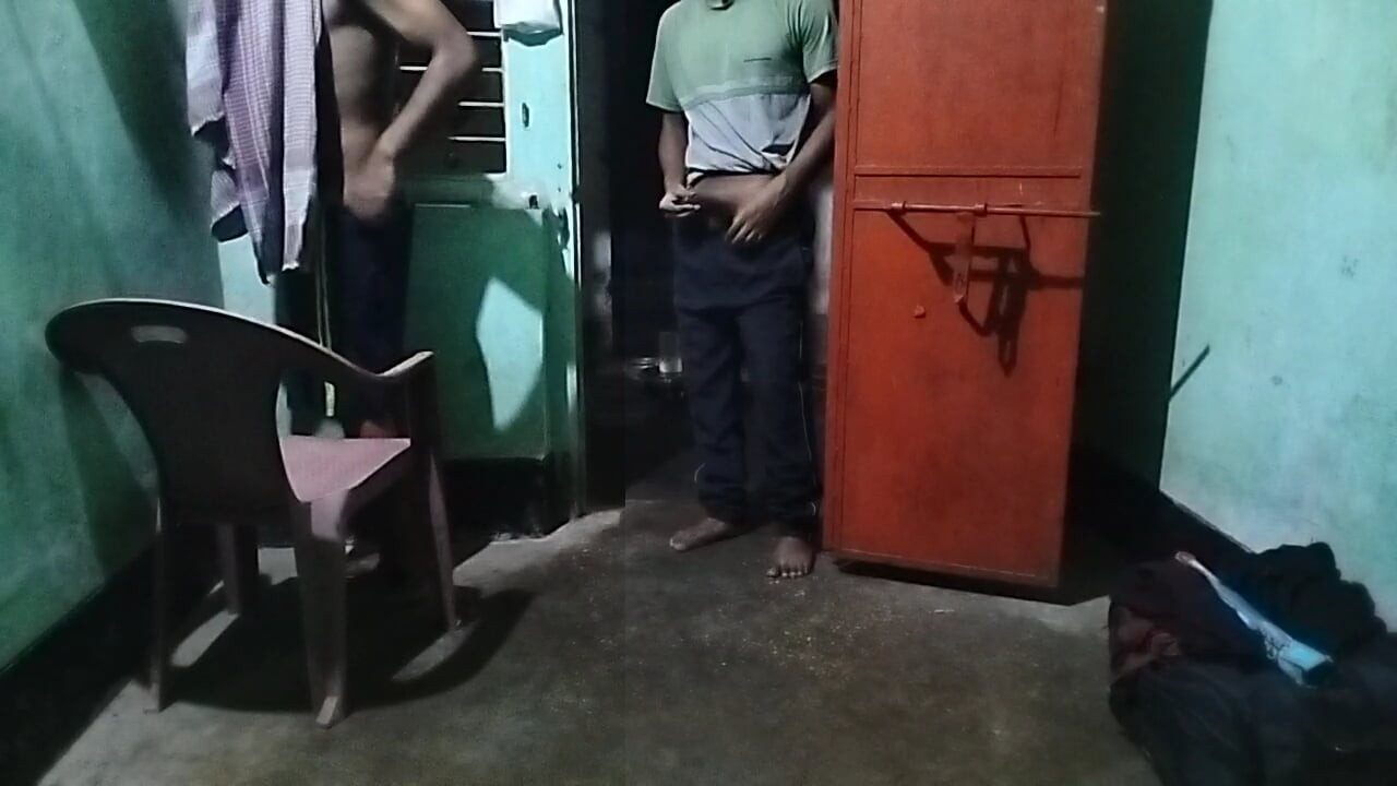 Indian desi man get sucked and fucked by neighbour