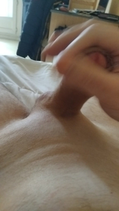Me touches me