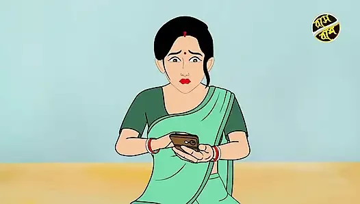 BOUDIR JALA  Bengali Boudi Cartoon Story hot boudi