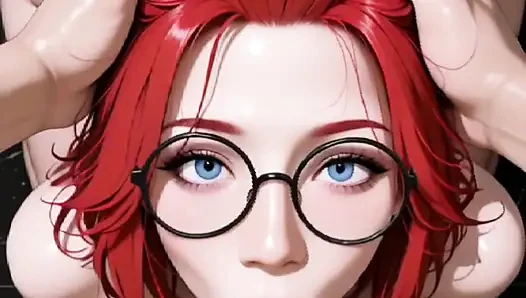 Hentai anime - arkadaşımın kız arkadaşı gerçekten götünü nasıl hareket ettireceklerini biliyor