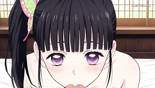 Kanao's Blowjob Was Flawless – Like Everything She Did - AI Generated