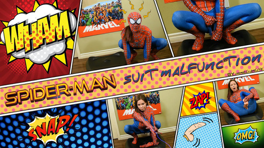 Mau funcionamento do traje do Homem-Aranha - visualização - immeganlive