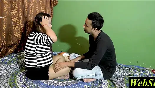 Desi milf Bhabhi gets real Sex enjoy with 18yrs Devar! Bhabhi Sex