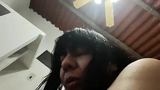 We went to a party and Riva wasn't wearing underwear, and we ended up in one of the rooms