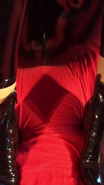 Memorable moment from "Black PVC, Ankle Boots and Vibrators"