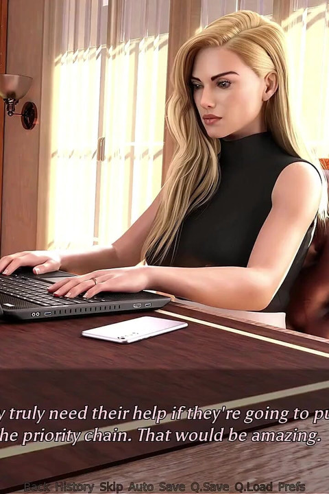 A Perfect Marriage - V0.7.4b - Anna Sat on Hank's Lap and Kissed Him