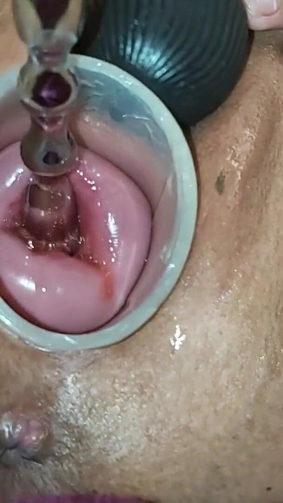 Must-see moment from "Inserting my new toy deep in my Cervix for you - Maya Simons"
