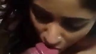 Trini GF Sucking Cock