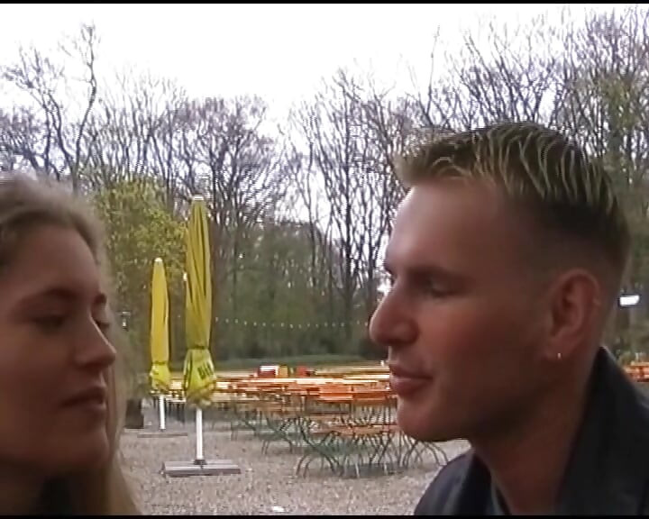 Beautiful German blonde sucks cock in the boat
