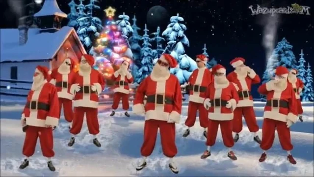 Here Cums Santa Claus