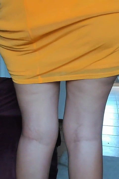 Panty fetish, big natural booty