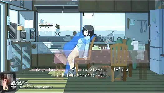 Хентай игра - жена с огромными сиськами принимает грубый секс в доме