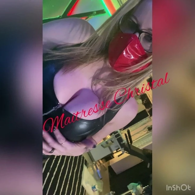 Mistress Christal with Strapon