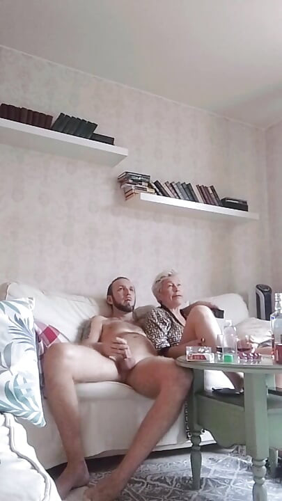 My Stepmom and I Love Watching Porn and Having Sex
