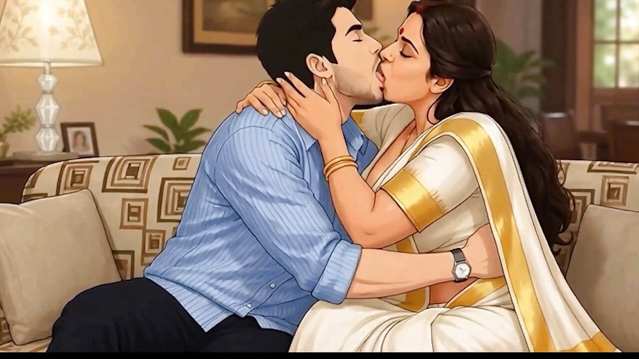 Stepmom and stepson sex at his home ( AI generated )
