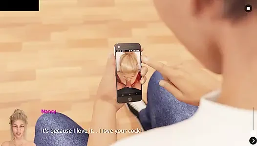 Kız arkadaş aldatıyor ve üvey anne grup seks-büyü kitabı ntr #6 oyun