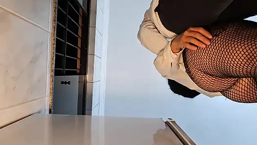 Executive was slapped and had her ass penetrated in the office.