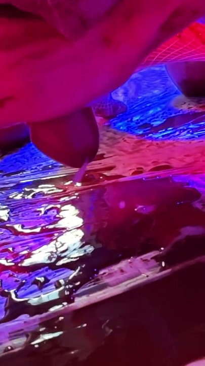 SISSY receives chocolate ENEMA ang a big BUTT PLUG before CUM | Clip 2