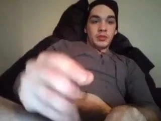 Horney Guy with bushy cock