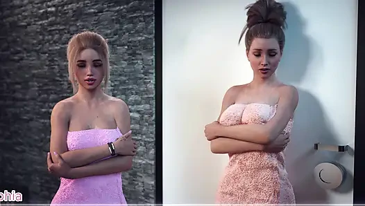 Memek dan sperma sophia greeily dientot habis-habisan sama istri dan ibu tirinya sendiri