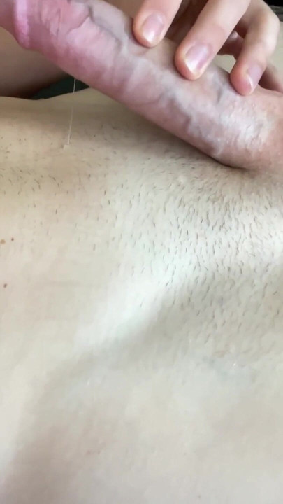 Unforgettable moment from "Jung Fit Man Watches his Long White Cock Grow Jerks it Off Hard"