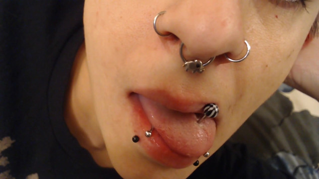 6 Piercings Time to Play Closeup