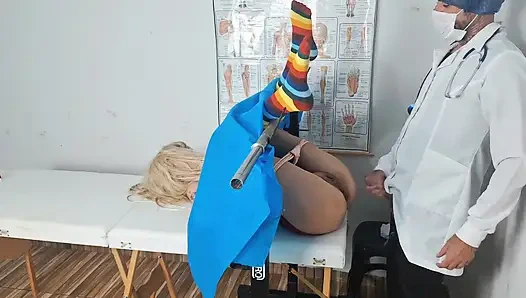 Jinekolog filme alındığını bilmiyordu!