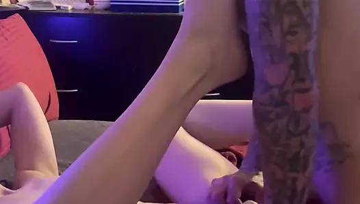 Her perfect little body gets a good fuck