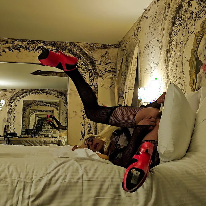 Sissy crossdresser husband hotel for 2 days