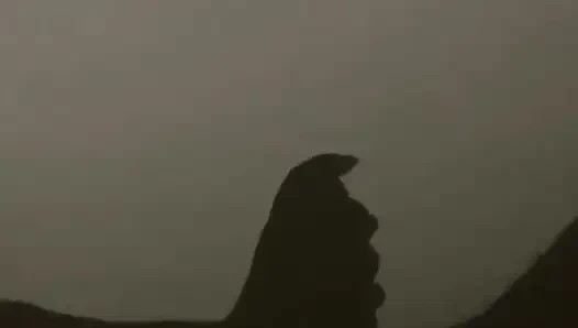 Vorspiel, schattenshow mallu-mädchen