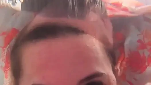 Breath Holding Underwater in Bathtub and Record with Waterproof Camera