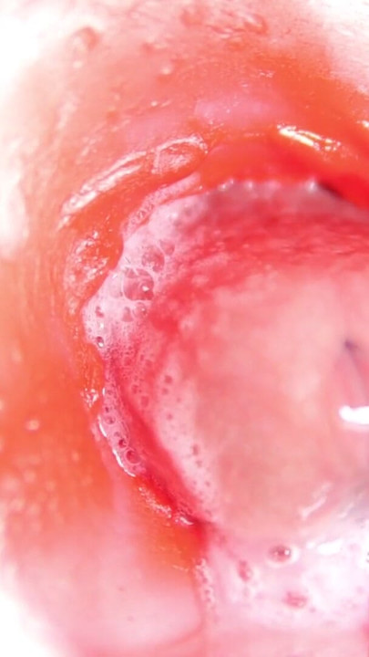 CAMERA INSIDE PUSSY: BIG CUMSHOT IN PUSSY! BEST Internal ASMR in 4K | Clip 1
