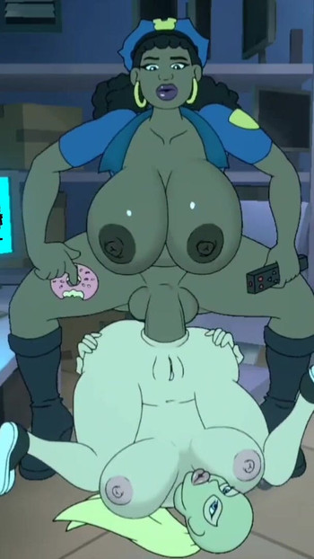 Fuckerman - Copbang - Sada za ženu stranu kao jebačicu sa ogromnim kurčevima u njenim rupama | Klip 2