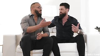 Heteroflexible - Dillon Diaz & Alpha Wolfe Swap with Cyrus Stark & Zak Bishop in Steamy Group Fuck