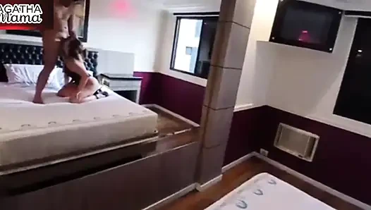Saya, Ibu Agatha Dalam Pertama Kalinya Rookie Dengan MILF Nakal Dalam Pakaian Dalam Hitam - Cumshot Eksplosif!