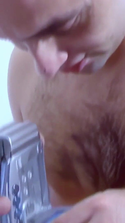 European Threesome - Val Gets Double Penetrated on Sofa with Marc & Alex | Clip 1