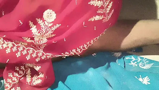 Indian desi stepsister's pussy fucking in Hindi audio