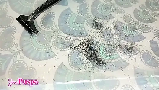 Mein stiefsohn kam in mein zimmer als sich rasierte muschi