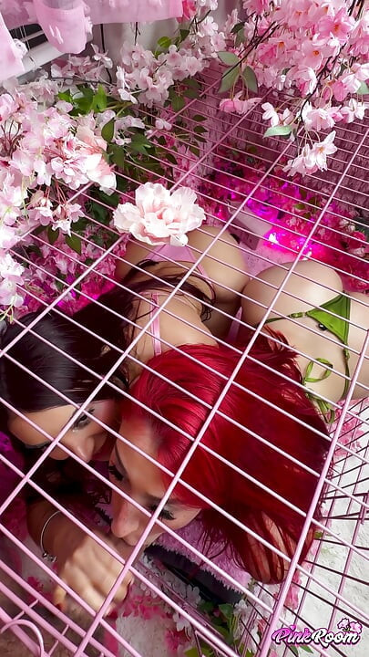 Pink Room Ep.33: Horny Latina Sluts Zoey and Jessica Love Cock