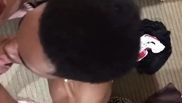black boy feeding on white cock