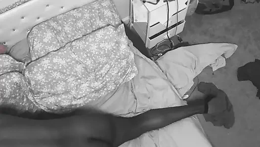 Huge tatted booty MILF awaken to big cock backshots and huge cumshot on ass