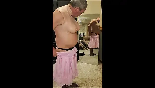 Stepdaddy got a breast plate!