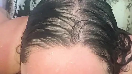 peeing in the shower