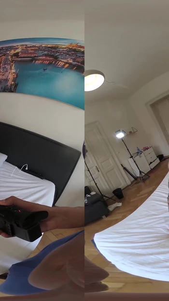 Stunning moment from "Katarina Rina - Tan Teenager W Massive Ass Cannot Stop Cumming In Monster Cock Threesome - Vr Part"