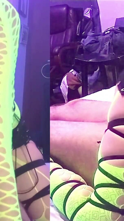 섹시한 레이버 걸이 혀로 거대한 자지를 애태우며 크림파이 당한다 | 클립 1