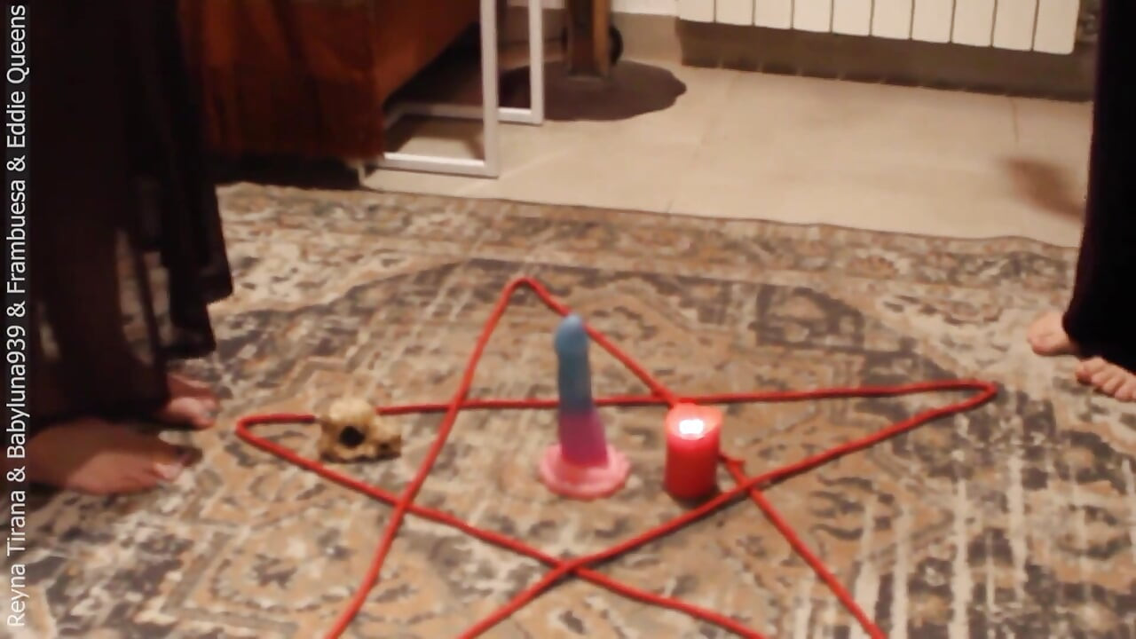 3 Witches (one of Them Pregnant) Use Me and Dress Me as a Maid to Summon the Devil