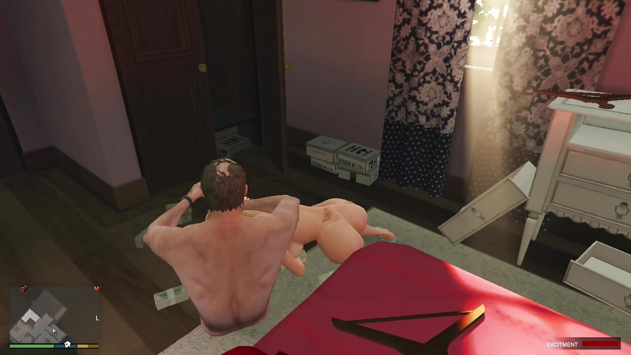 Sugar Daddy Trevor and Sugar Baby Tracey have sex in her room while homealone