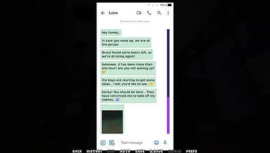 My Italian Hot Wife Wife Sends Porn Videos and Pictures to Her Hubby From Her and His Best Friends - Episode 24